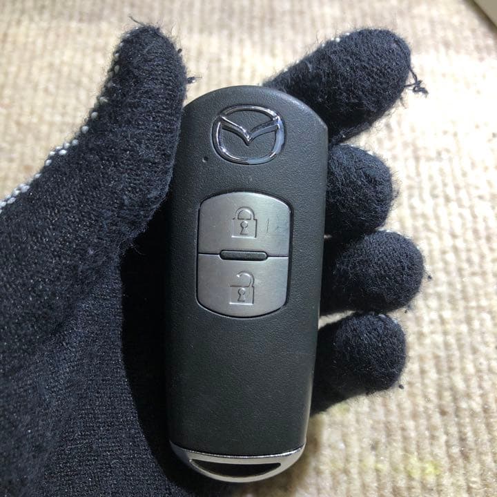 マツダ純正 【 DEJFS デミオ 】 スマートキー インテリキー 中古品 2025年最新Yahoo!オークション -deデミオ スマートキーの中古品