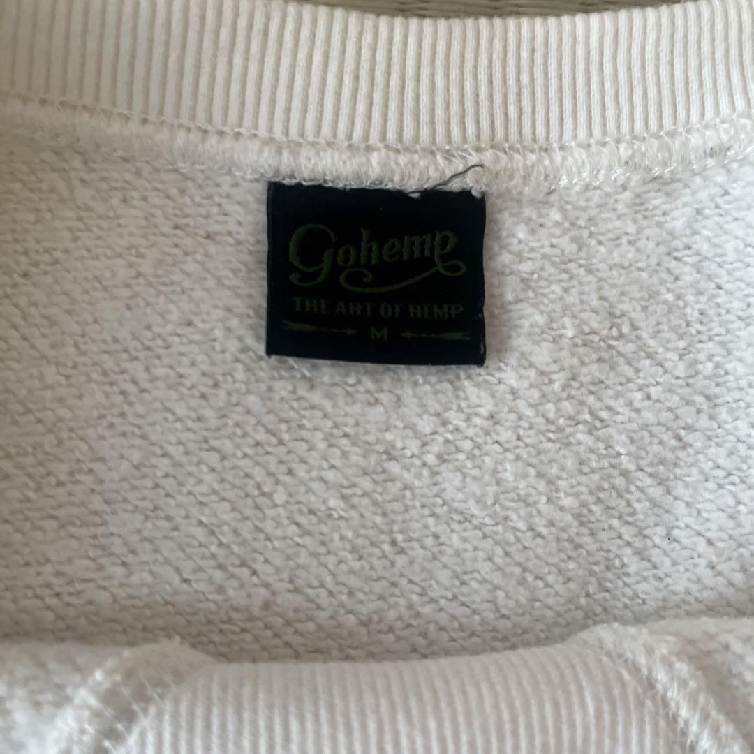 GOHEMP ｜THREE QUARTER SL CREW (七分袖スウェット)