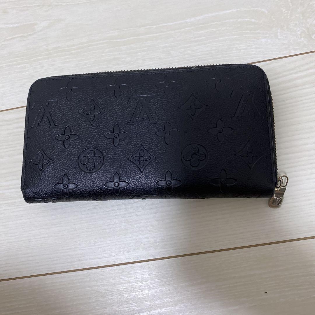 LOUIS VUITTON ブラック 長財布 Louis Vuitton ブラック 長財布 - メルカリ