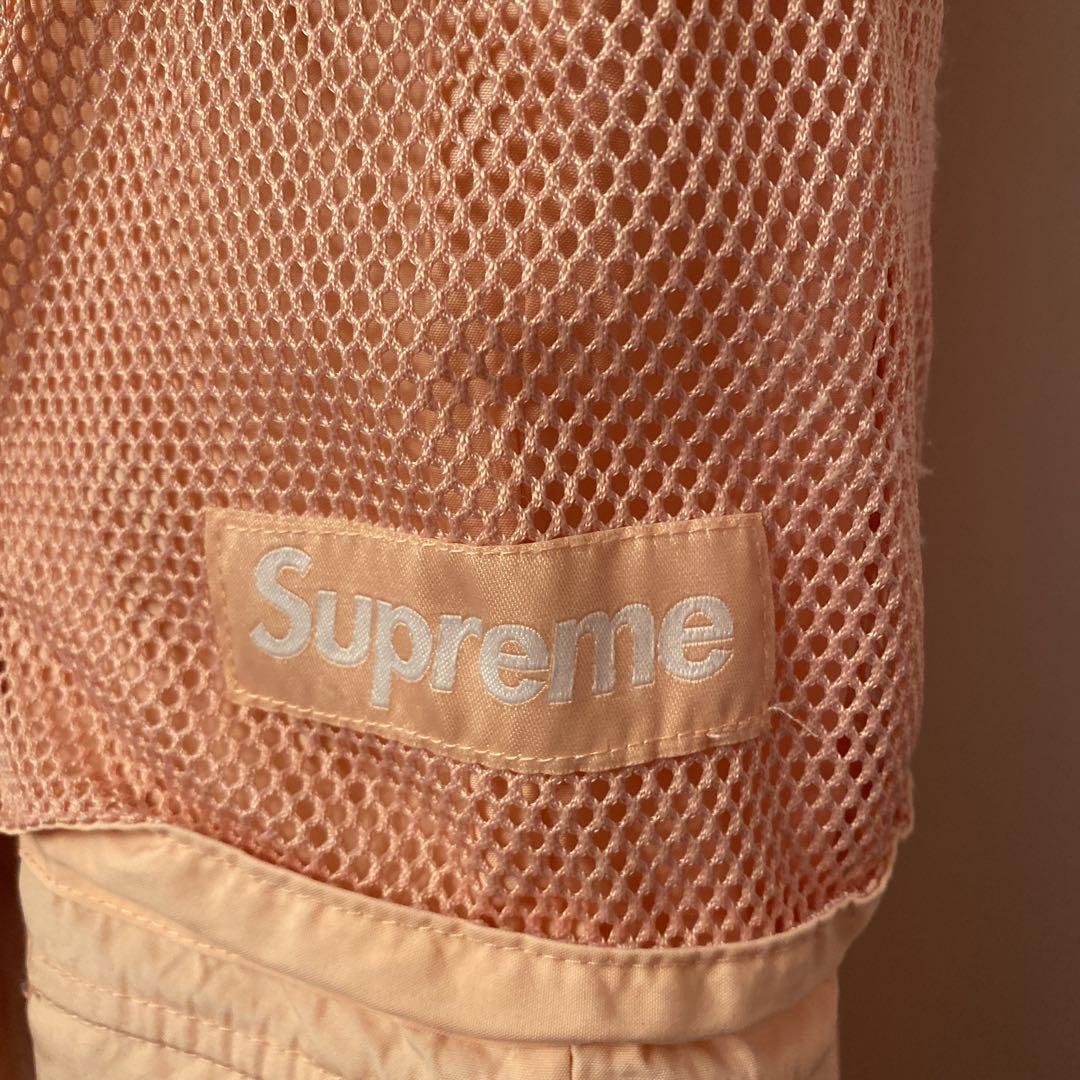Supreme メッシュポケット カーゴパンツ ピンク