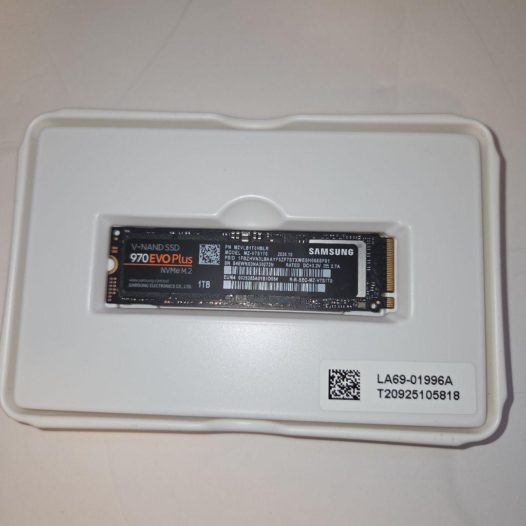 内蔵型SSD Samsung 970 EVO Plus 1TB NVMe M.2 SSD