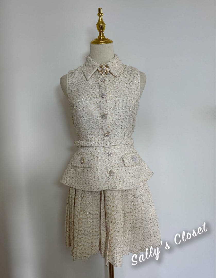 SelfPortrait 切替ミニワンピース