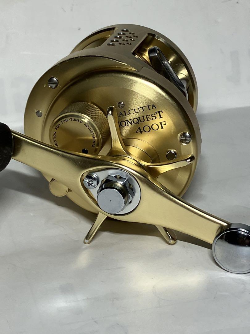 SHIMANO CALCUTTA CONQUEST 400F ゴールド