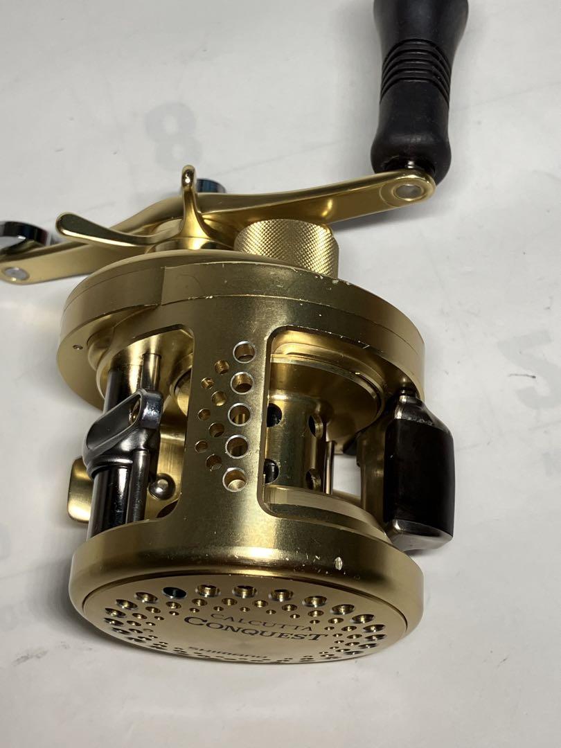 SHIMANO CALCUTTA CONQUEST 400F ゴールド