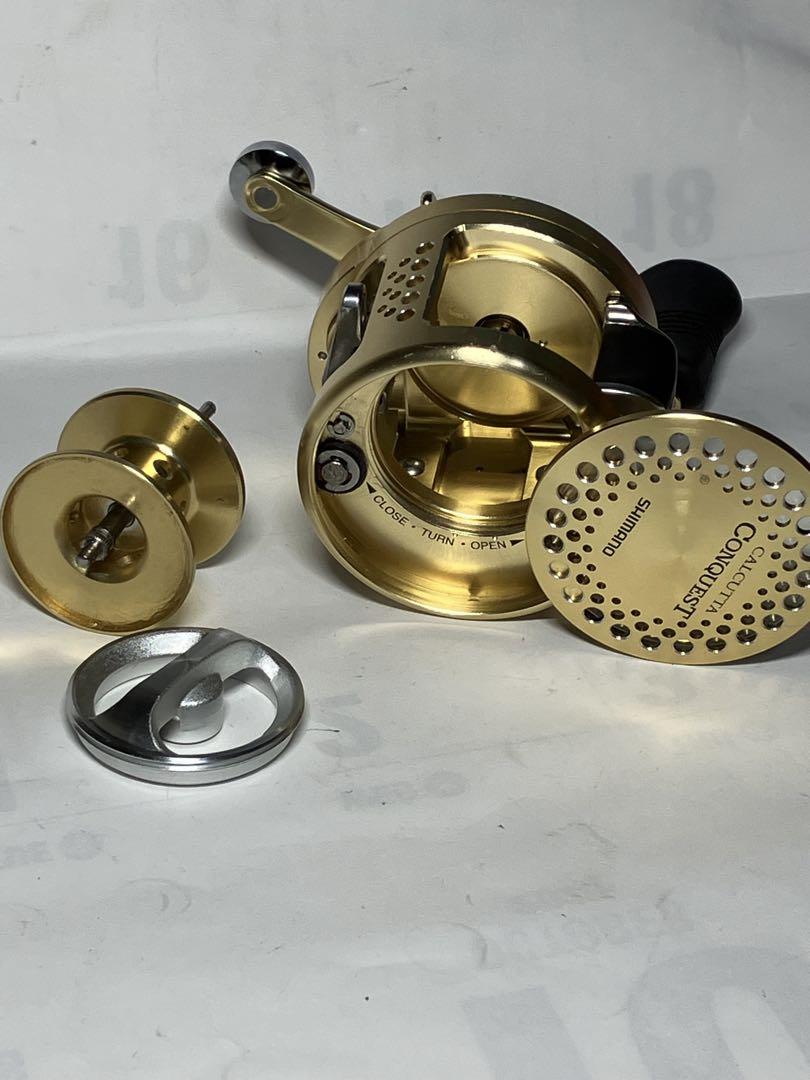 SHIMANO CALCUTTA CONQUEST 400F ゴールド