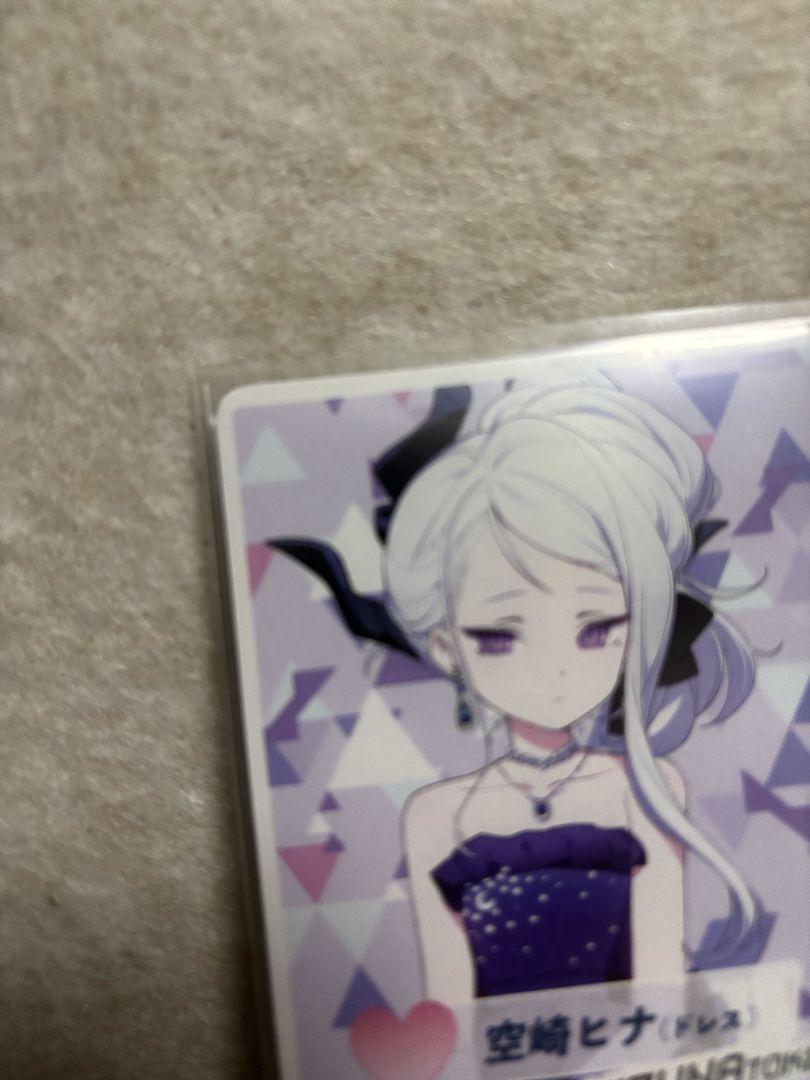 ウィクロス ブルーアーカイブ 空崎ヒナ　ドレス 絆 コインカード