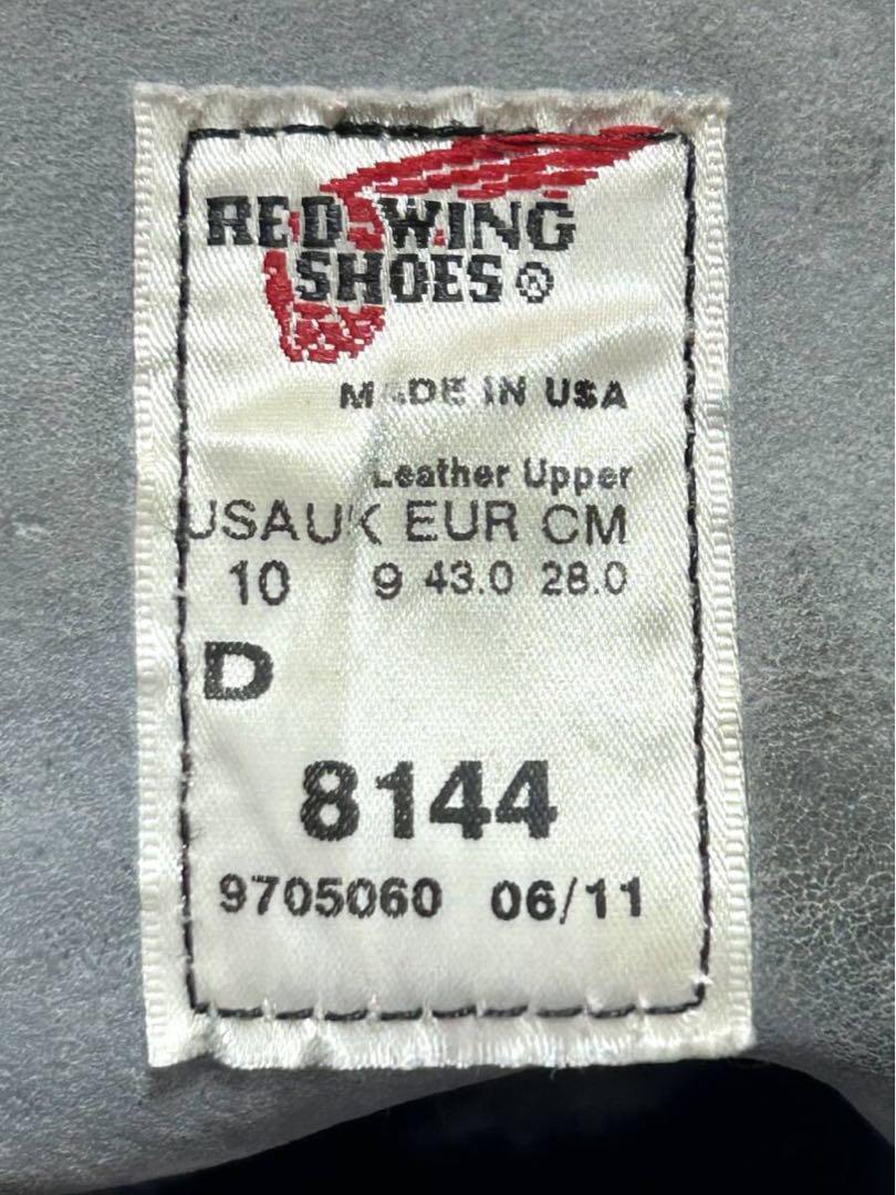 【10/D】8144 RED WINGハーレー gpzショベルninja USA