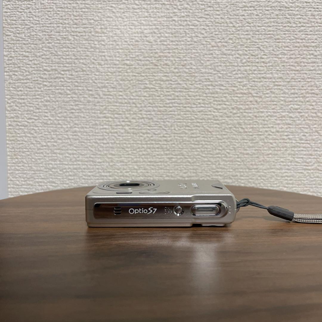 【オールドコンデジ】 PENTAX Optio S7