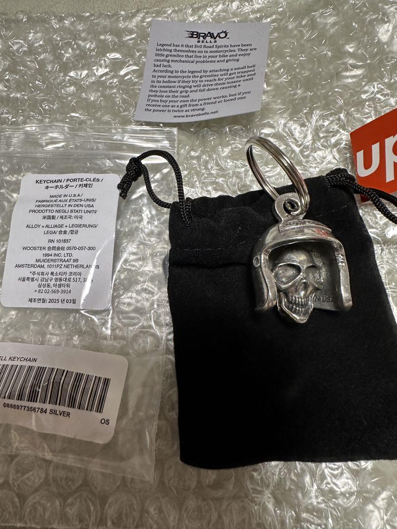 Supreme Skull Bell Keychain スカルベルキーホルダー - メルカリ