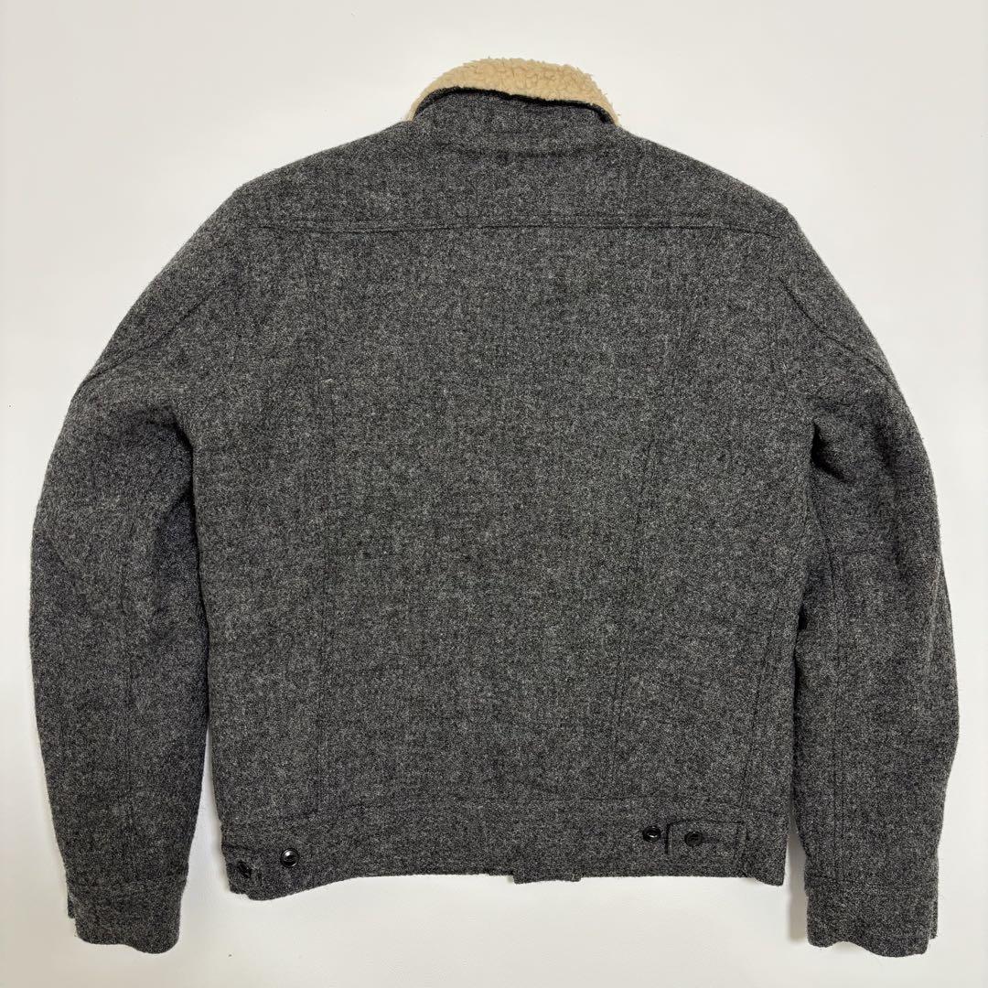 希少 Lee HARRIS TWEED STORM RIDER グレー M 希少 Lee HARRIS TWEED STORM RIDER グレー M