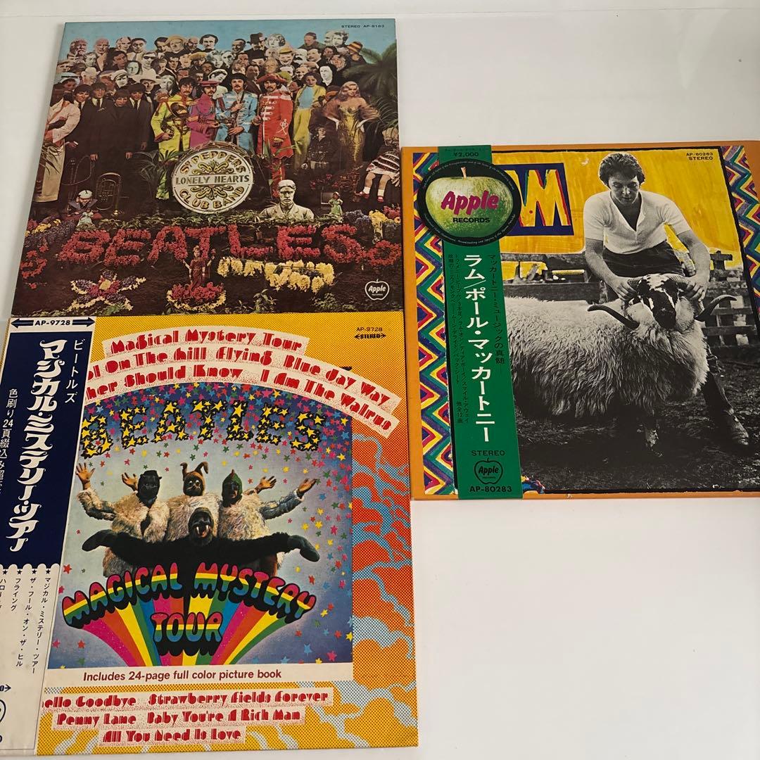 ビートルズ レコードセット(ラムはおまけ） - メルカリ