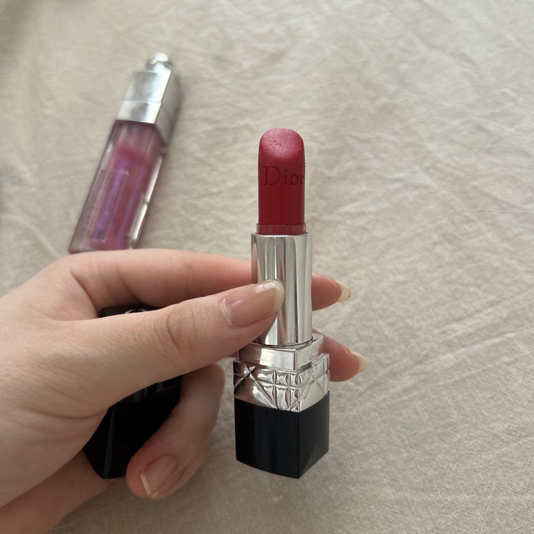 お値下げDior CHANEL マリークヮント マック MAC 口紅 グロス デパコスまとめ売り CHANEL DIOR MAC 口紅 ハイライト リップ
