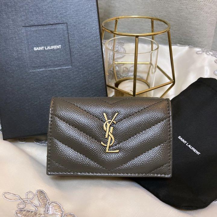 【クーポン対象外】 SAINT LAURENT Wallet 折りたたみ財布 サンローラン - 折り財布