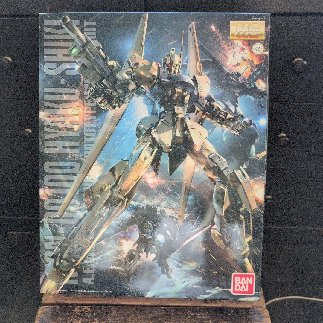 新品未開封品BANDAI MＧ百式