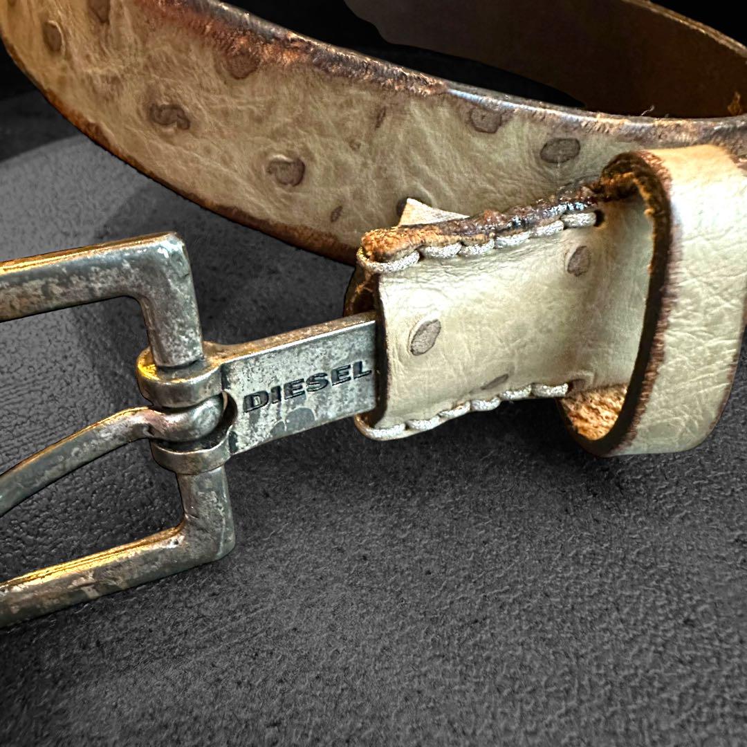 小物 DIESEL y2k 00s Antique processing belt