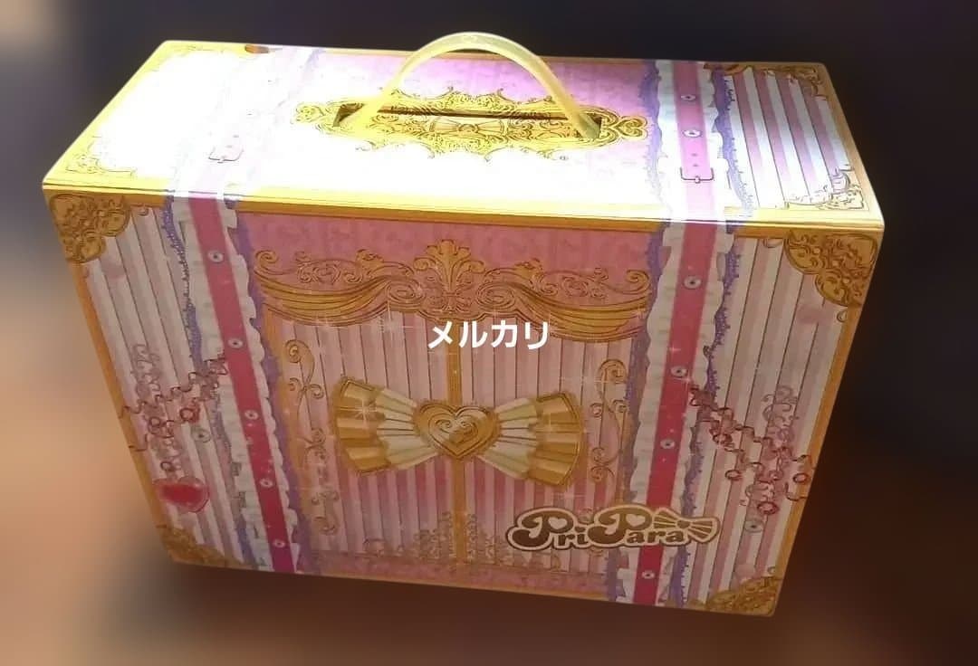 プリパラクローゼットトランクカードチケットプリチケ収納ピンクケース目立った傷や汚れなし