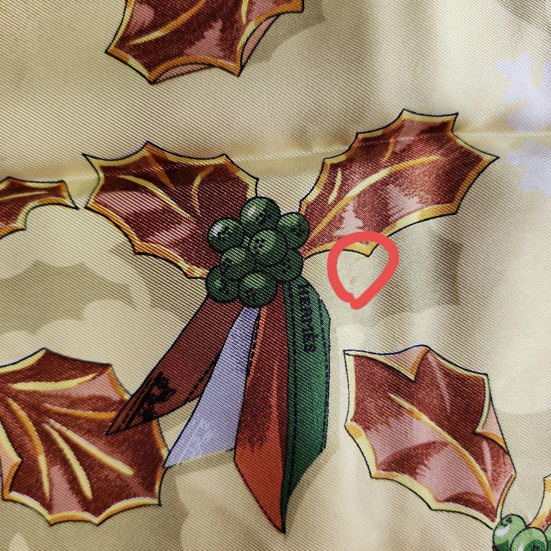 【HERMES】カレ90 去年の雪 シルクスカーフ エルメス 黄色 【HERMES】カレ90 去年の雪 シルクスカーフ エルメス 黄色