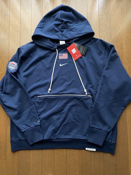 NIKE☆USA BASKETBALLフーディ・新品ナイキ星条旗