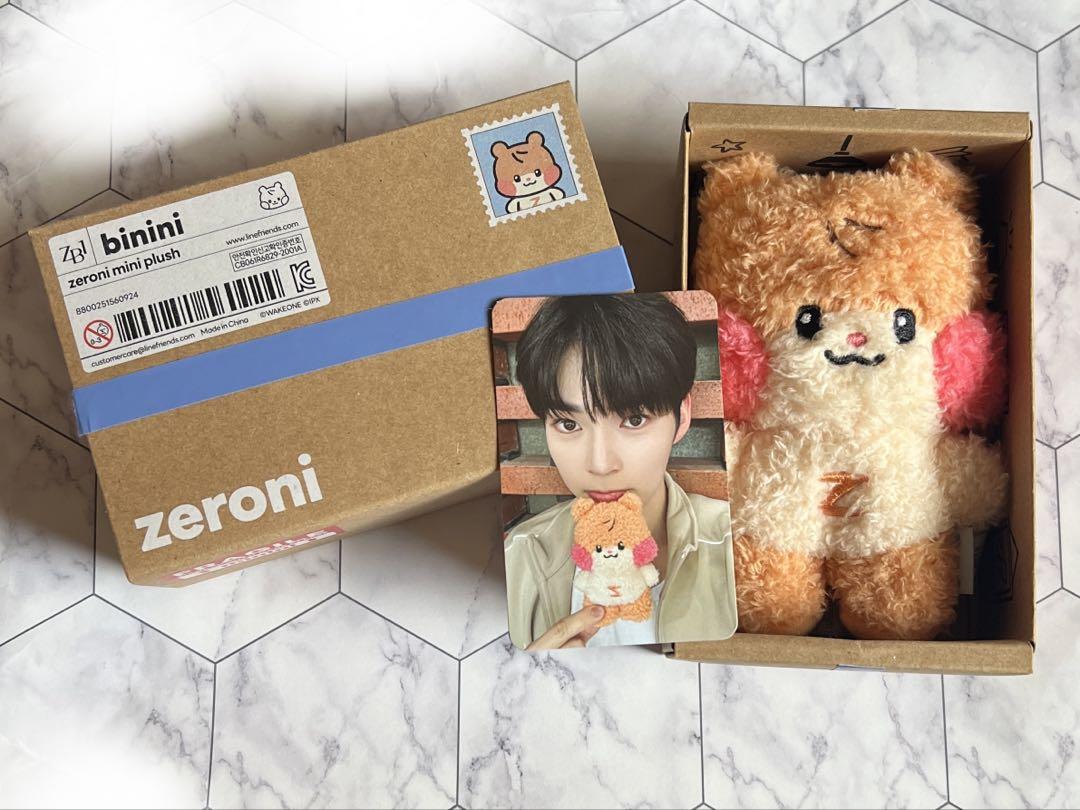 ビニニ zeroni ぬいぐるみ フォトカード付き 5,504円