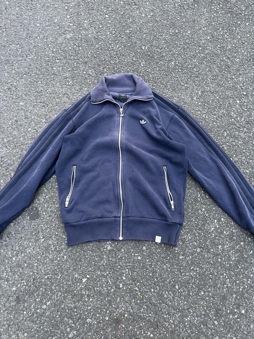 adidas オリジナル 90s ネービー 紺 トラックジャケット アディダス