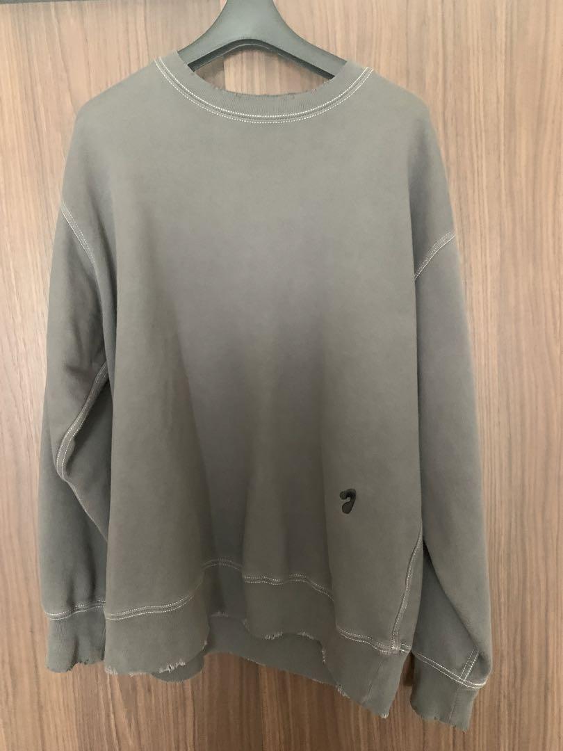 ジエダ jieda J LOGO DAMEGE SWEAT CREW サイズ1