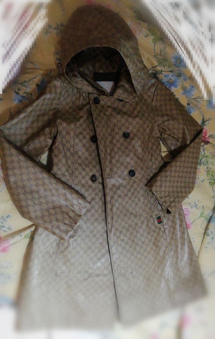 Gucci GGパターン　レインコート　　女の子用　　大人不可