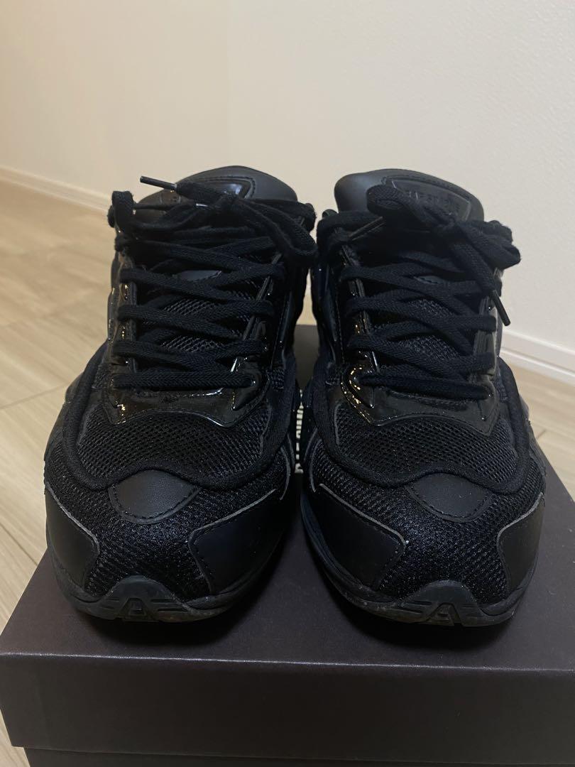 RAF SIMONS RUNNER 黒 スニーカー Pharaxus ラフ