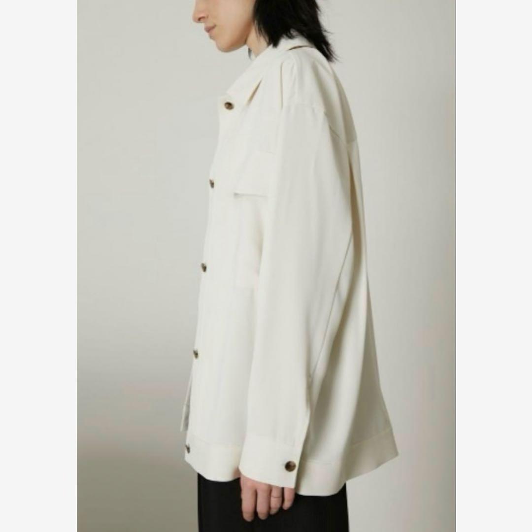 タグ付き未使用品 RIM.ARK Big work shirt JK ホワイト - メルカリ