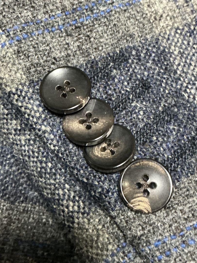 48 LARDINI ラルディーニ ウールジャケット ブートニエール付き 画像5