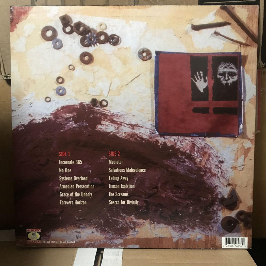 洋楽 INTEGRITY systems overlord LP
