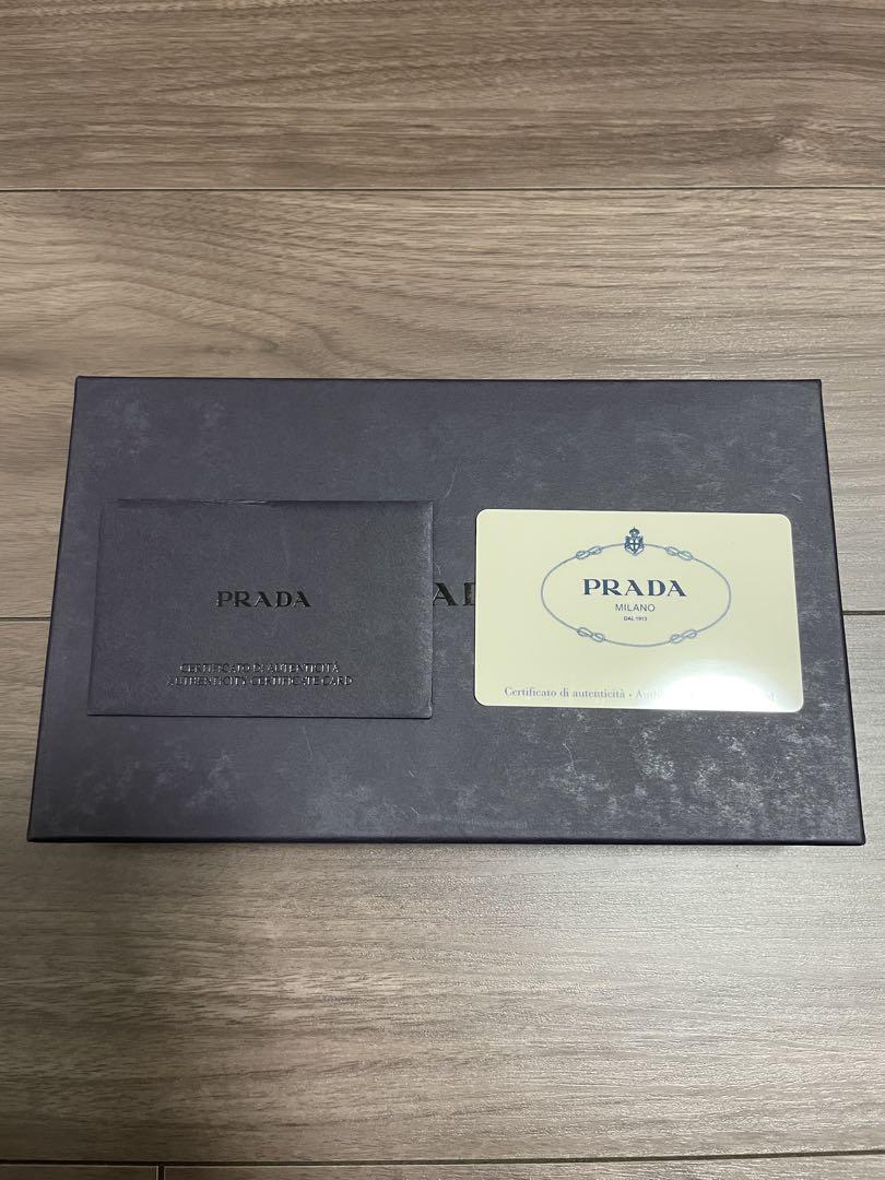 新品PRADA プラダ 長財布 テスート ロングウォレット
