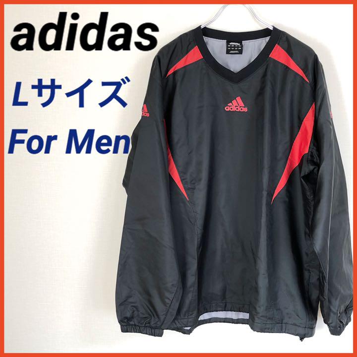 美品❣️ アディダス メンズ サッカー フットサル ピステ プルオーバー Lサイズ