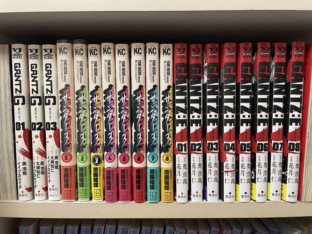 GANTZ:G、Thunder3、GANTZ:E 全巻セット