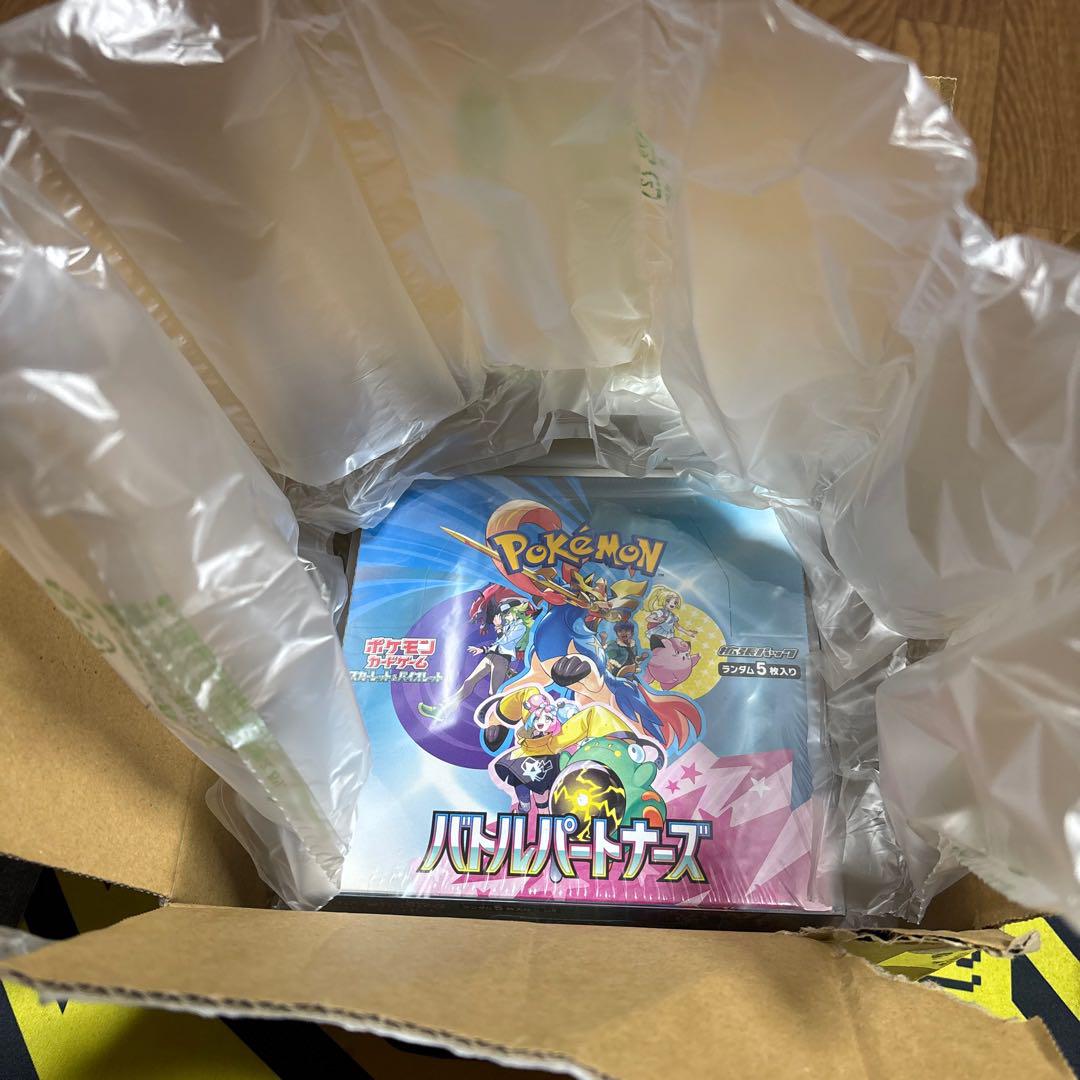 【ポケカ】バトルパートナーズ シュリンク無し　1BOX② 2025年最新】バトルパートナーズ box シュリンクなしの人気
