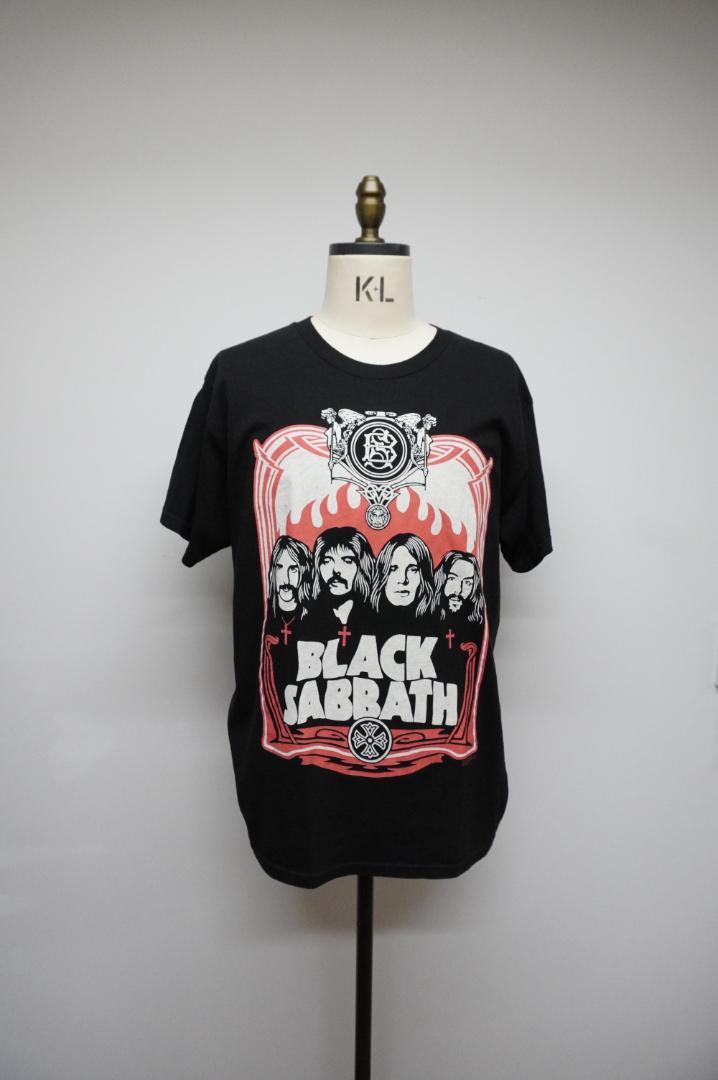 BLACK SABBATH ブラックサバス Reversed Logo Tシャツ
