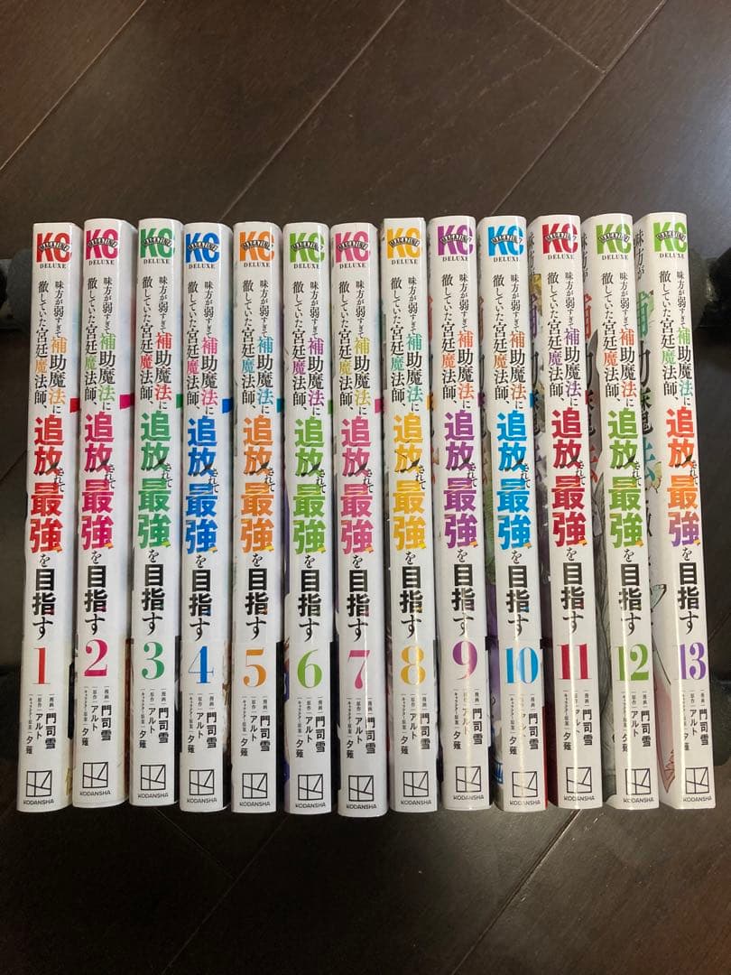 味方が弱すぎて補助魔法に徹していた宮廷魔法師、追放されて最強を目指す　全巻セット