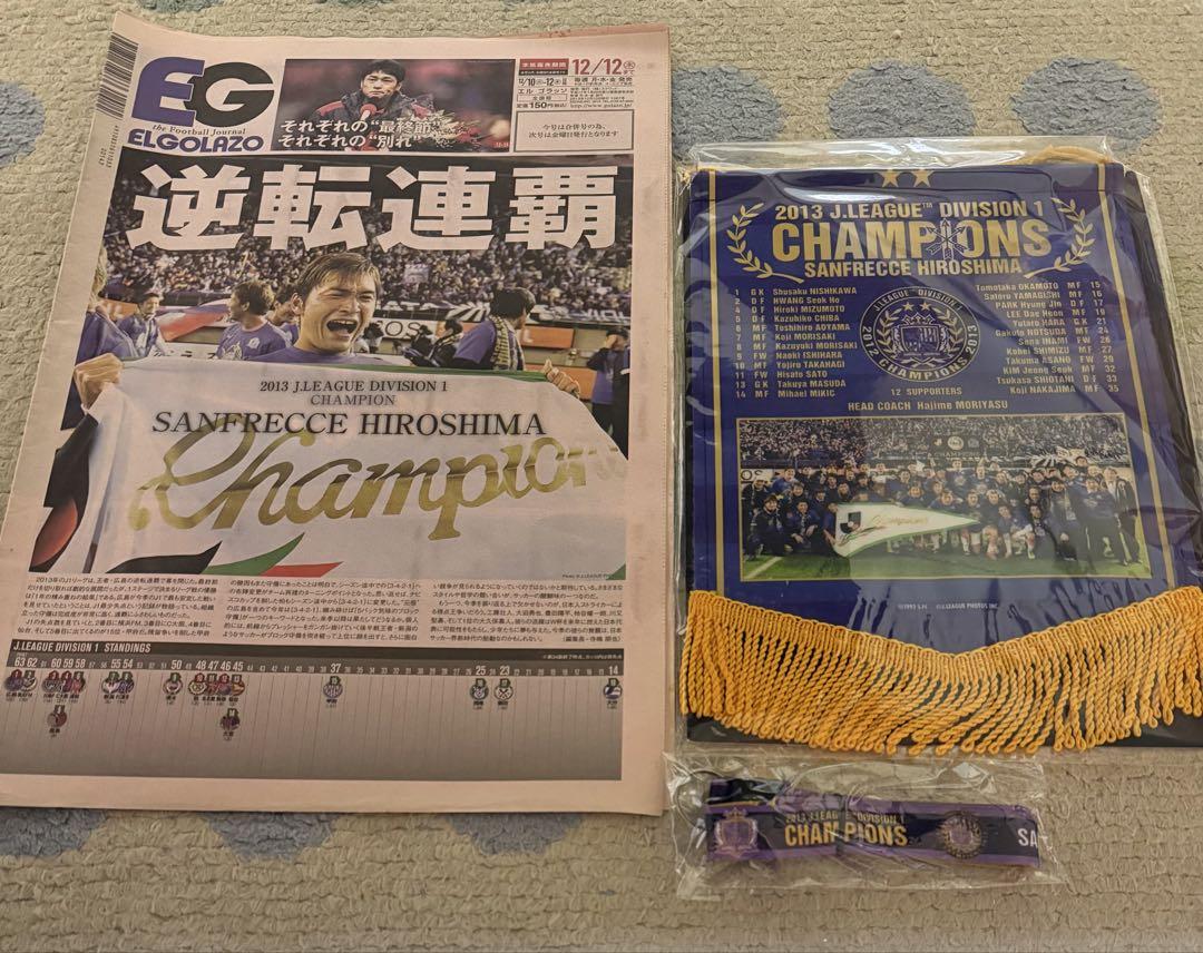 (まとめ売り)サンフレッチェ広島　2013 グッズ+書籍セット