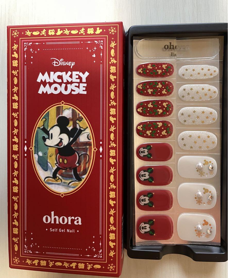 ohora オホーラネイルクリスマスミッキー② お試し