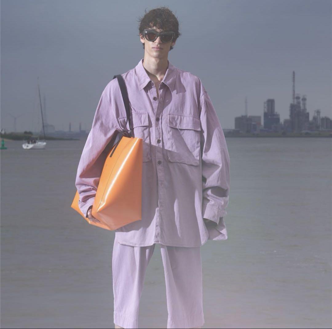 dries van noten 22SS オーバサイズシャツ - メルカリ