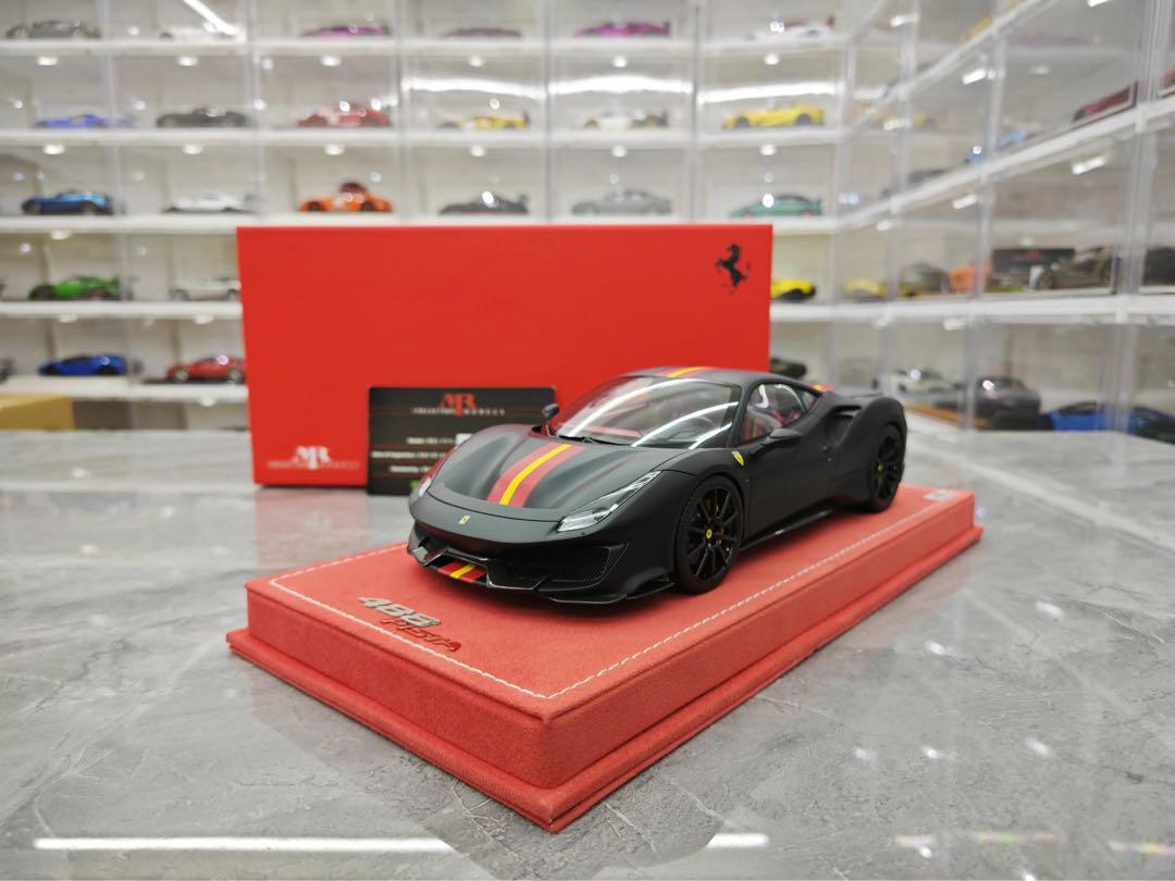 新品 特注モデル MR モデル 1/18 フェラーリ 488 ピスタ ミニカー