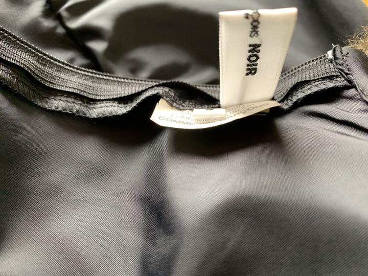 COMMEdesGARCONS ファー襟 ワンピース ofASB-m44322756103 新品 人気最新品