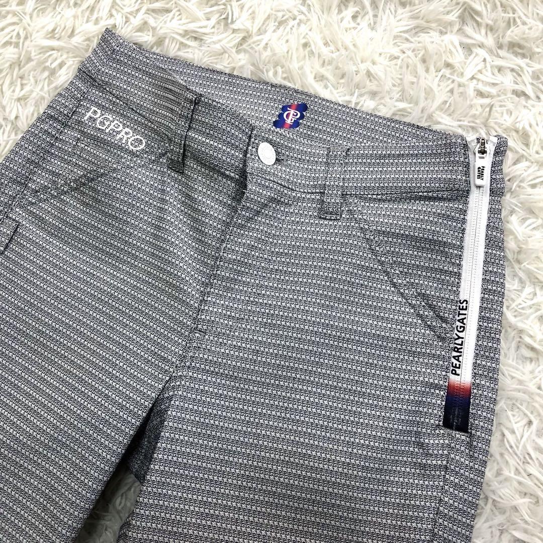 【24年製 極美品】PEARLY GATES パンツ ドビー PGPRO 00