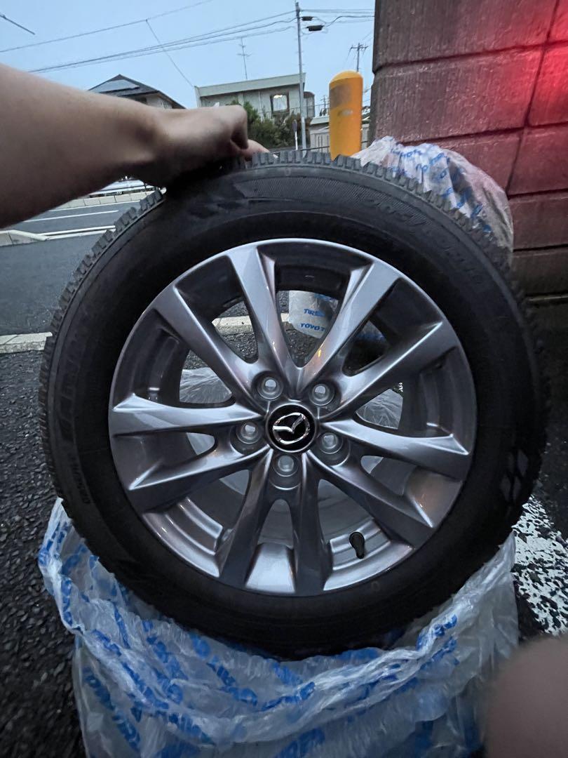 マツダ3 MAZDA3 純正16インチホイール 4本セット スタッドレス タイヤ