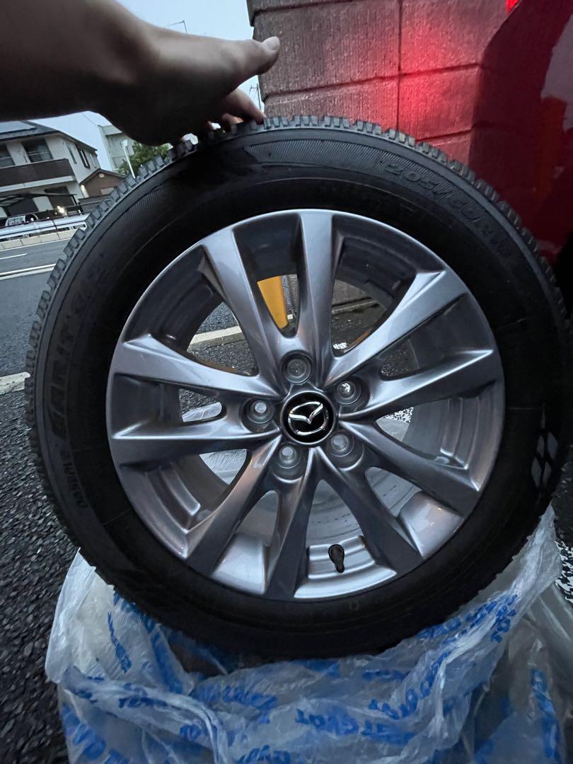 マツダ3 MAZDA3 純正16インチホイール 4本セット スタッドレス タイヤ