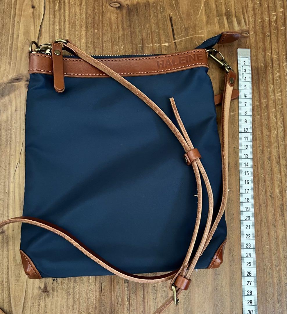HALEINE ネイビー サコッシュ 美品