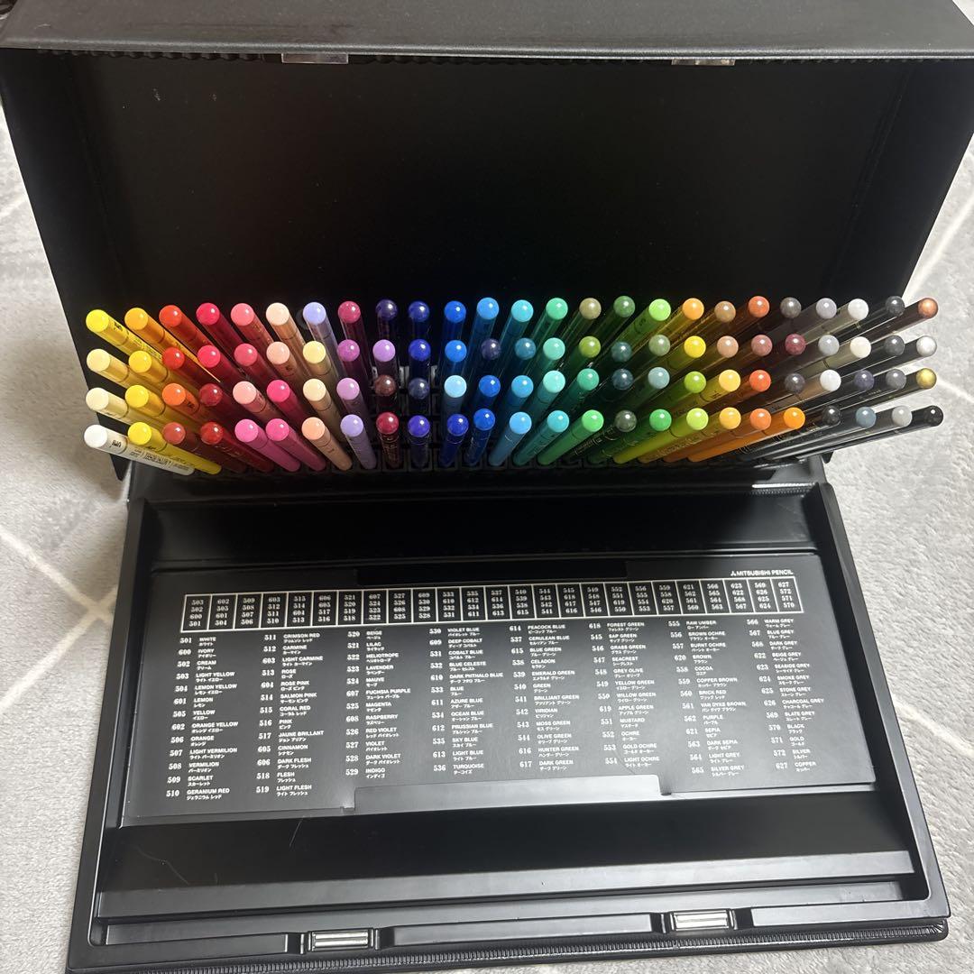 楽天市場】三菱 色鉛筆 鉛筆 ユニカラー 100色セット 100c uni