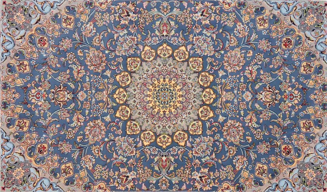 144万ノット!高密度織『ナイン 』デザイン 約150×225cm‐201441 画像4