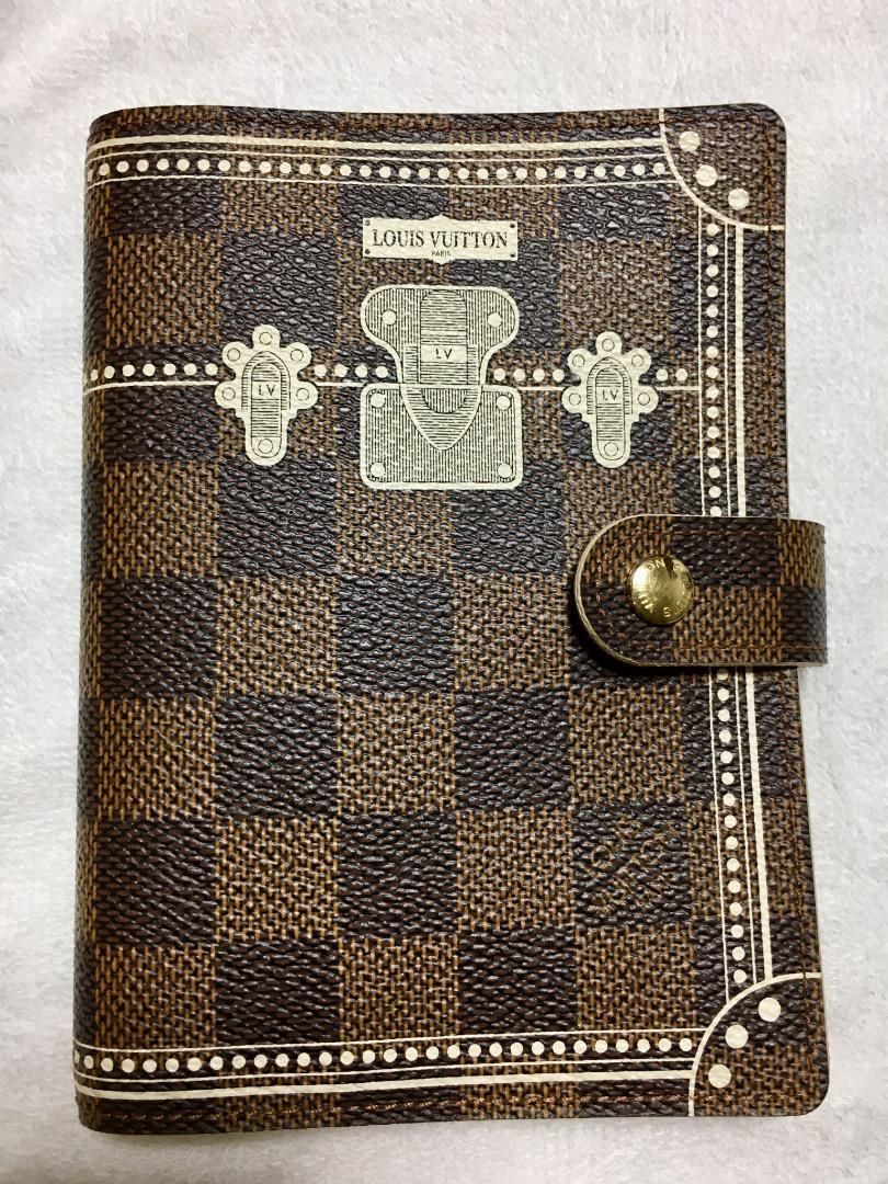正規品大得価 コバヤシ様専用 マル ヴォワール 手帳カバー kRCZH-m44332790980 ルイヴィトン 限定 トランク柄 在庫正規品