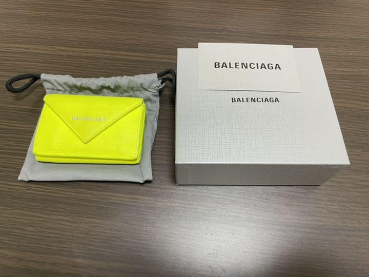 13020円 【SALE/80%OFF】 BALENCIAGA バレンシアガ ペーパーミニウォレット