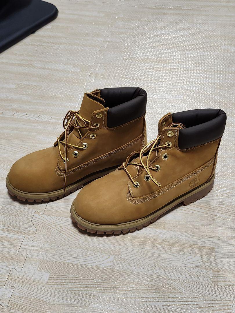 Timberland　JUNOR'S 6INCH BOOT WHEAT